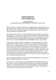 Erfahrungsbericht TÜV-Zertifizierung - Apartmentservice
