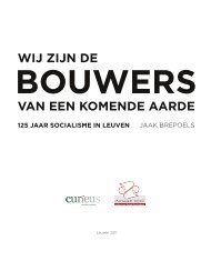 Wij zijn de bouwers van een komende aarde - Leuven