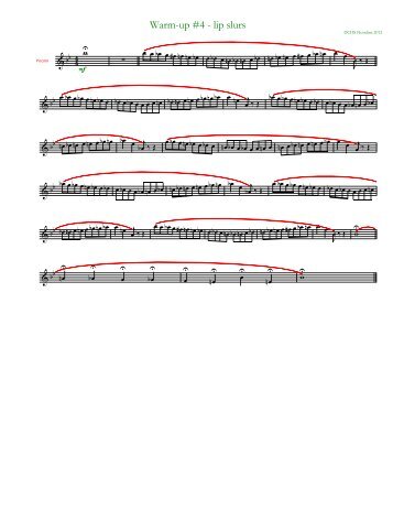 Hornline warm-up 4 Lip slurs - Alto Sax 1.mus