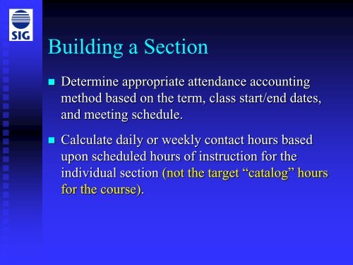 Attendance Accounting