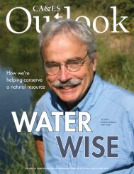 Outlook Fall 2009.pdf - College of Agricultural and Environmental ...