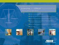 Guidance on Licensing and Ethical Responsibilities for Civil Engineers