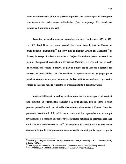 une histoire sociale du curling au Québec de 1807 à 1980