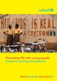 Preventing HIV with young people
