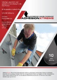 AdhesionXtreme - Schneller, einfach, dichter