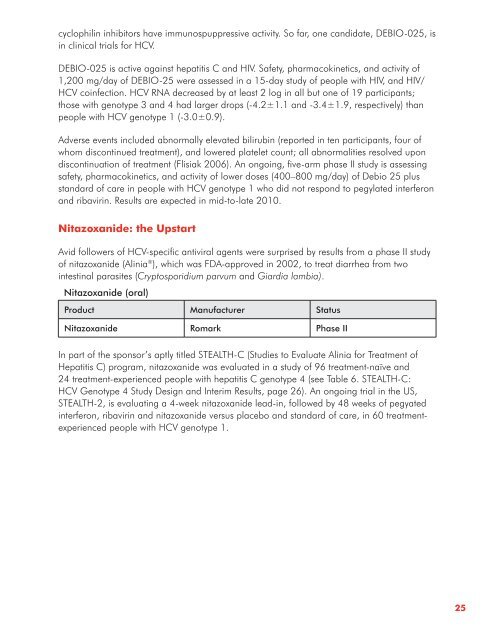 Hepatitis C: New Treatments in the Pipeline - CD8 T cells - The Body