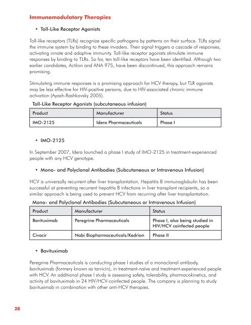 Hepatitis C: New Treatments in the Pipeline - CD8 T cells - The Body