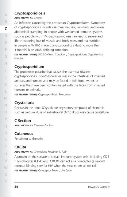 Glossary of HIV/AIDS-Related Terms - AIDSinfo - National Institutes ...