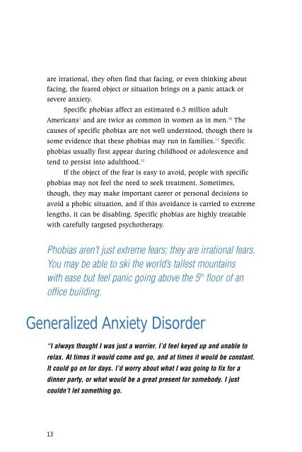 Anxiety Disorders - CD8 T cells