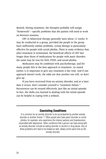 Anxiety Disorders - CD8 T cells