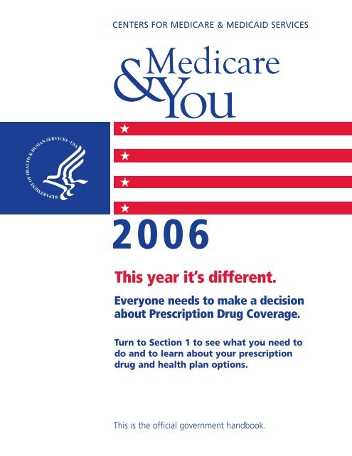 Medicare and You Handbook 2006 - CT.gov