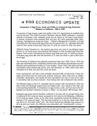 egg econ. update oct. 1996 - Department of Animal Science