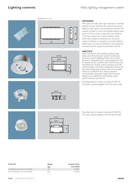 Lighting controls