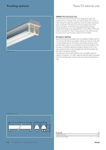 Trunking systems and battens