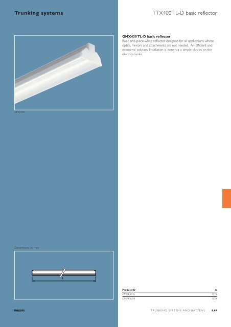Trunking systems and battens