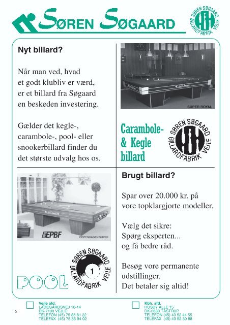 EM GULD I POLEN 2003 - Den Danske Billard Union