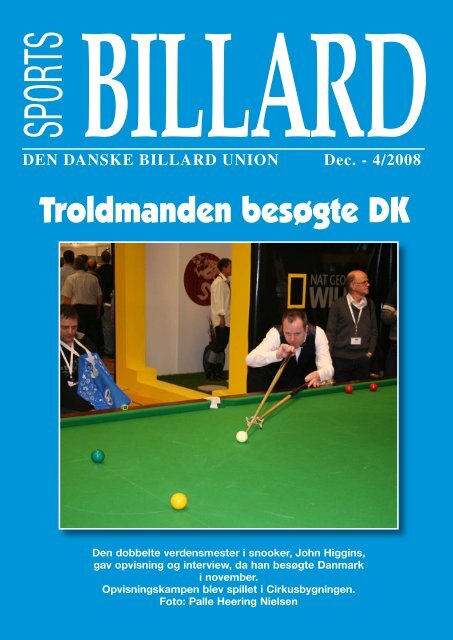 Troldmanden besøgte DK - Den Danske Billard Union