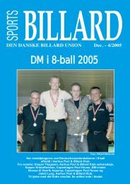 DM i 8-ball 2005 - Den Danske Billard Union