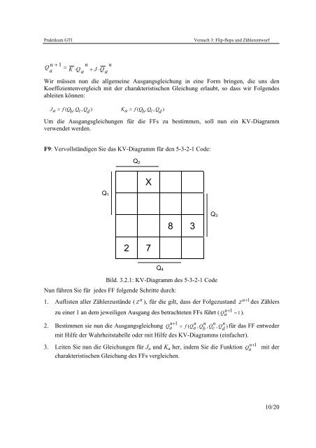 Flipflops und Zählerentwurf - Technische Informatik