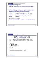 Exercise 3 : Memory Management