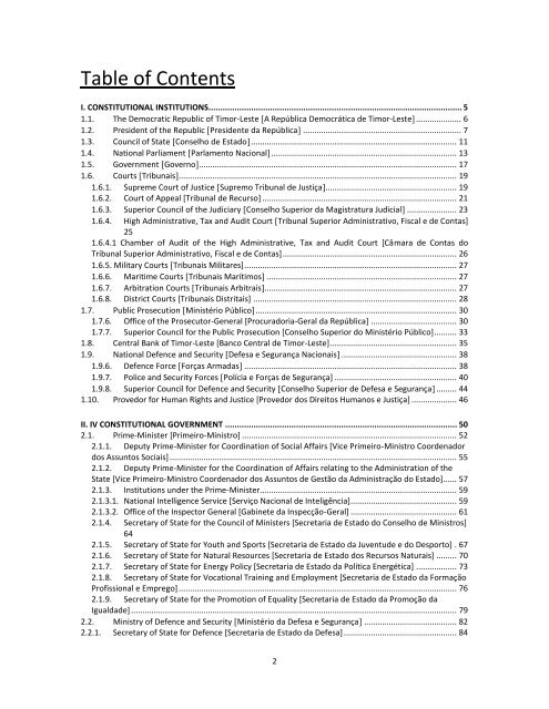 Key Institutions Report final 15 December 2011 - Unmit