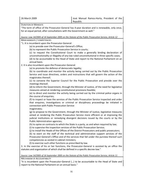 Key Institutions Report final 15 December 2011 - Unmit