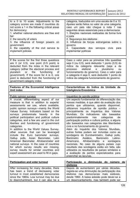 monthly governance report relatório mensal de governação - Unmit