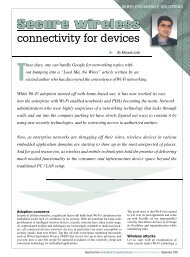 Secure wireless connectivity for devices - Embedded Computing ...