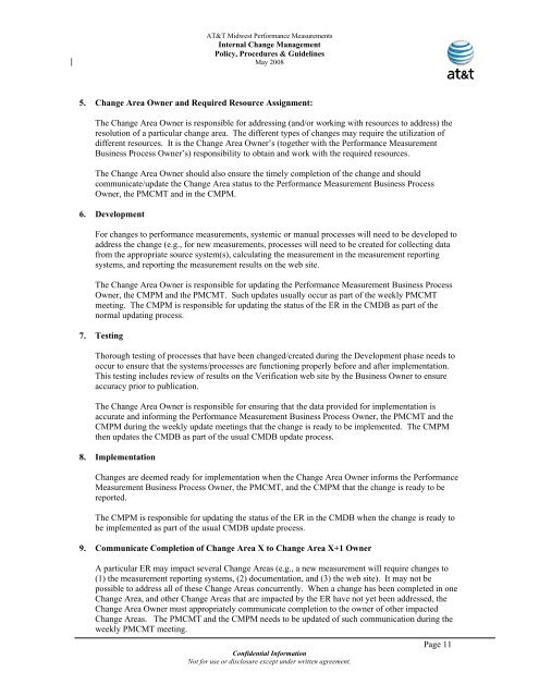 Ameritech Performance Measures - AT&T Clec Online