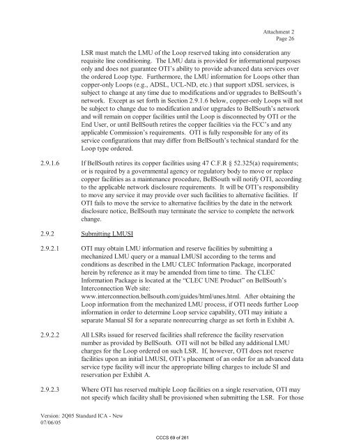 Optical Telecommunications, Inc.