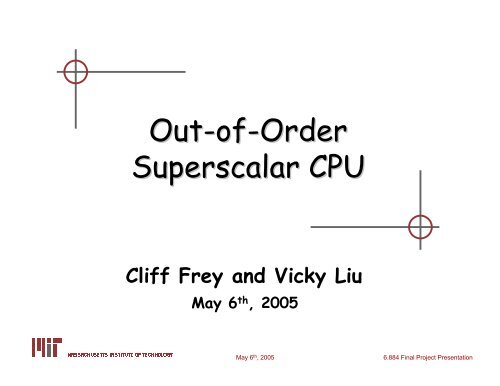 Out-of-Order Superscalar CPU