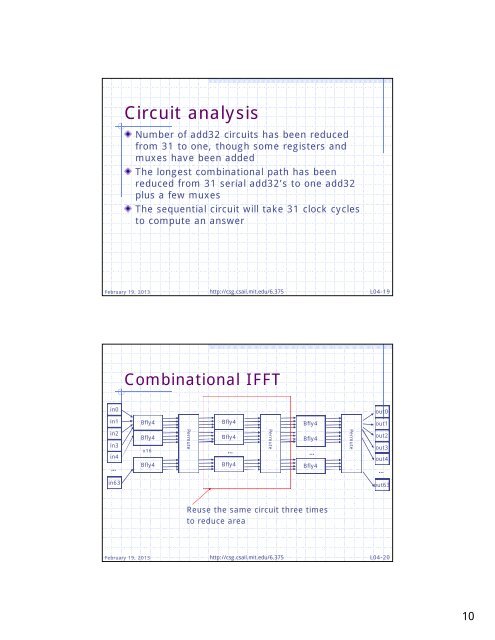 Folded Combinational Circuits as an example of Sequential Circuits ...