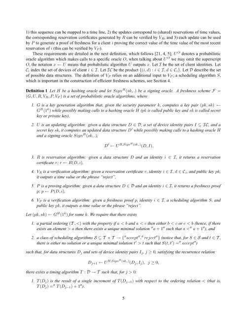 Proof of Freshness - Computation Structures Group - MIT