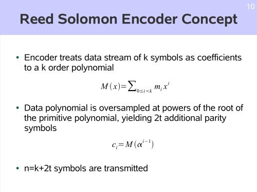 Reed Solomon Decoder - Computation Structures Group