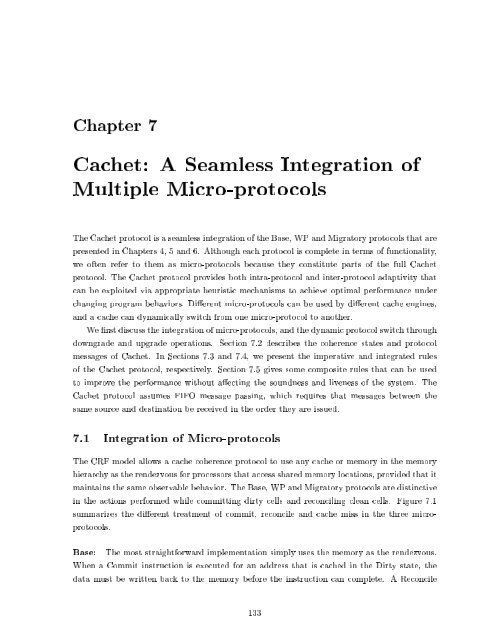 Design and Verification of Adaptive Cache Coherence Protocols ...