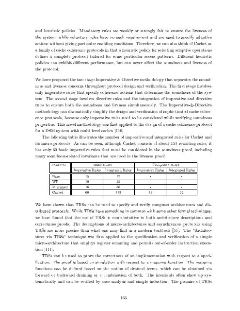 Design and Verification of Adaptive Cache Coherence Protocols ...