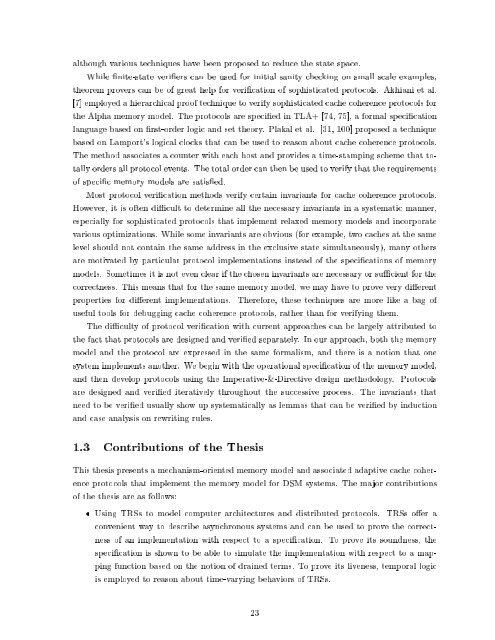 Design and Verification of Adaptive Cache Coherence Protocols ...