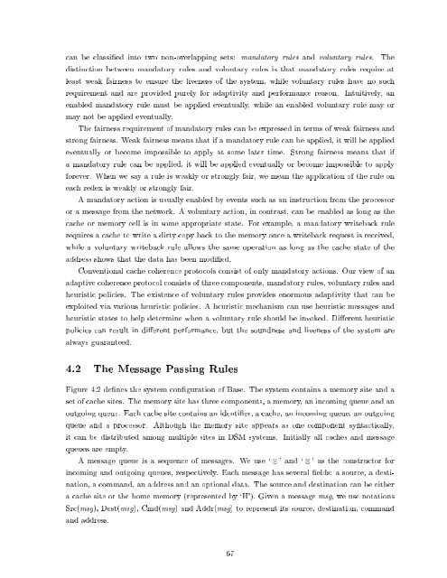 Design and Verification of Adaptive Cache Coherence Protocols ...