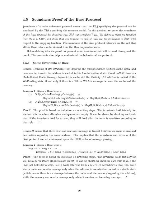 Design and Verification of Adaptive Cache Coherence Protocols ...