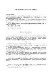 regulamin pracowni komputerowej - Wydział Hodowli i Biologii ...