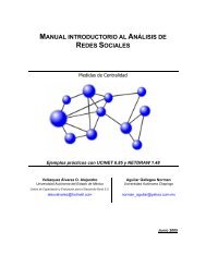 Manual Introductorio al Análisis de Redes Sociales - Redes. Revista ...