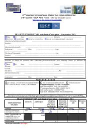 Bulletin inscription format pdf