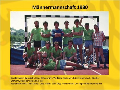 Abteilungsleiter der Handballabteilung