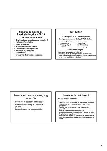 Handouts