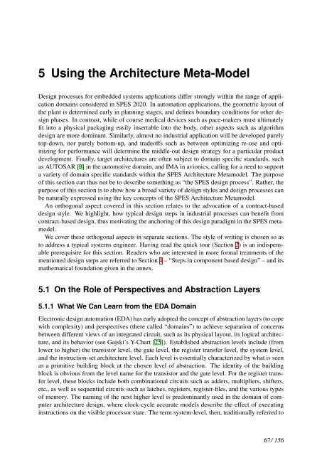 Architecture Modeling - SPES 2020