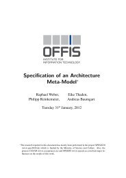 Specification of an Architecture Meta-Model - SPES 2020