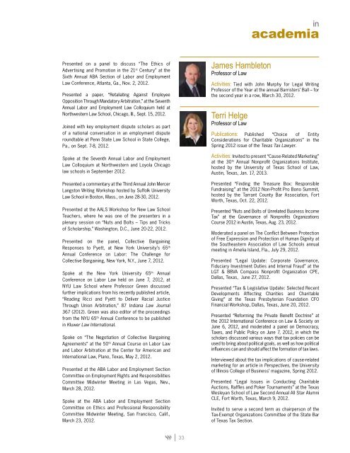 Fort Worth Business Press - Texas Wesleyan School of Law - Texas ...