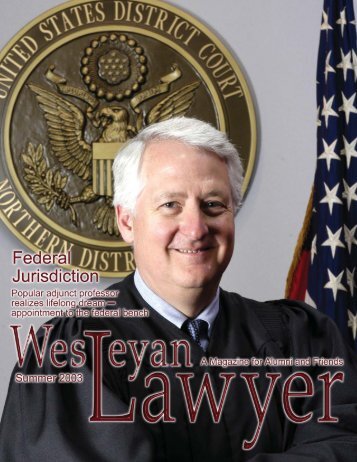28850-TWLS Summer Lawyer Mag.pmd - Texas Wesleyan School ...