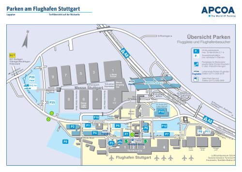 Parken am Flughafen Stuttgart - Apcoa Autoparking GmbH