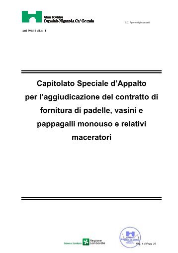 CSA.pdf - Ospedale Niguarda Cà Granda